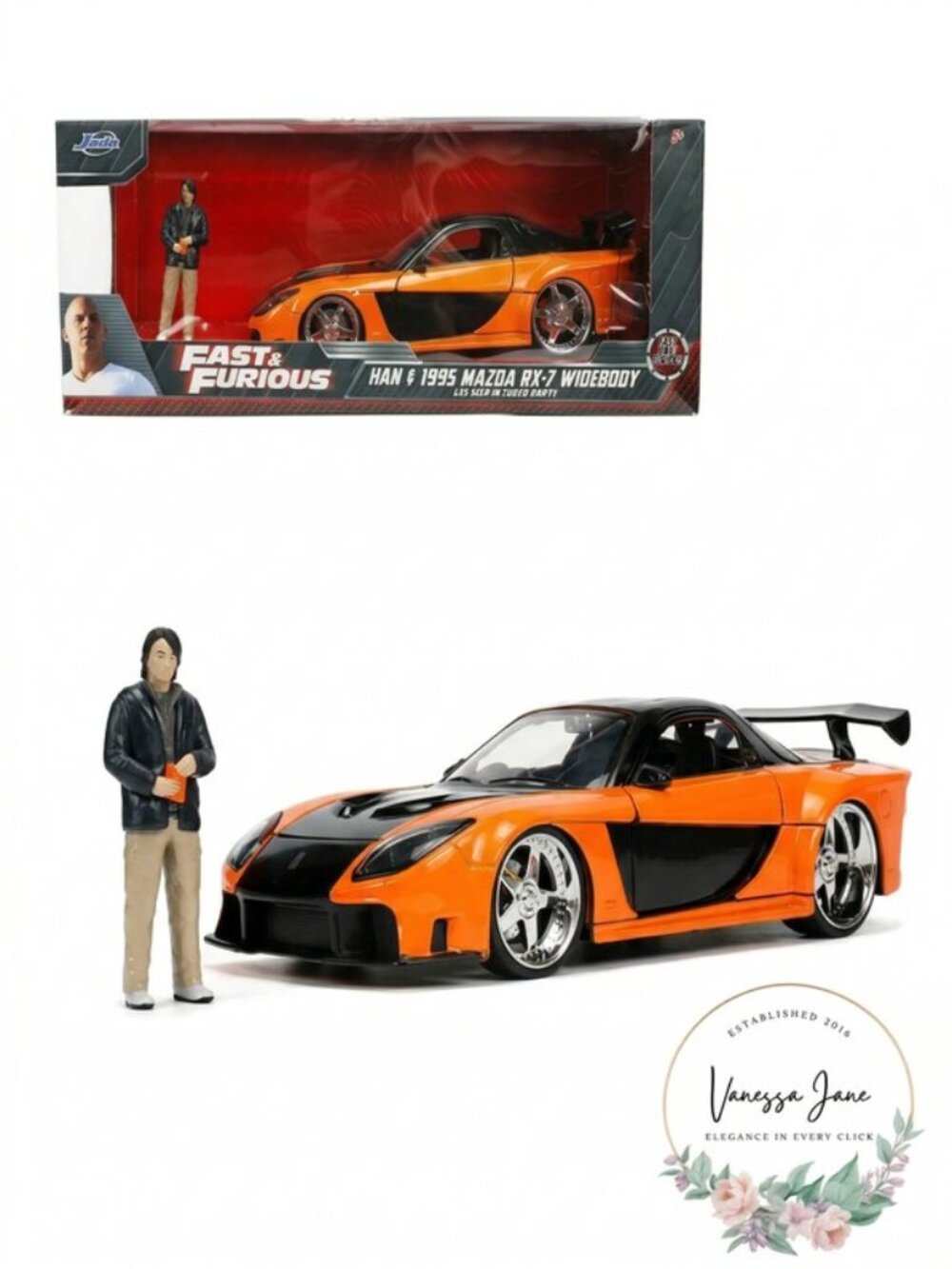 1995 Mazda RX-7 Widebody RHD Orange